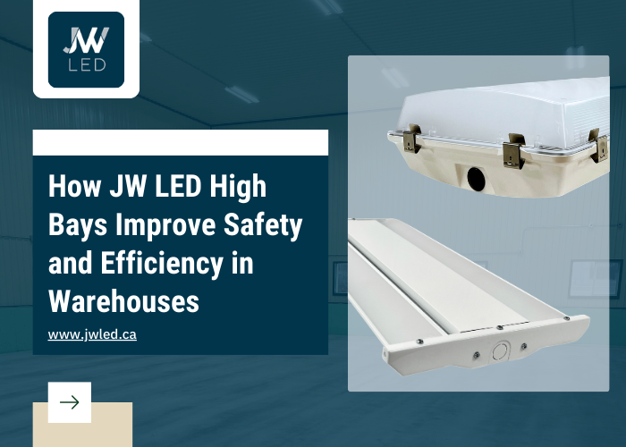 how JW LED High Bay Improves safety and efficiency in warehouses